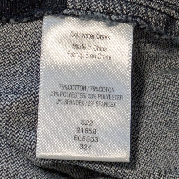 Coldwater Creek Pull-on Jeans - Picture 3 of 8